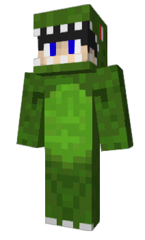 Minecraft скин по нику ZachTheDinosaur
