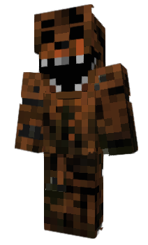 Minecraft skin WitheredFreddy