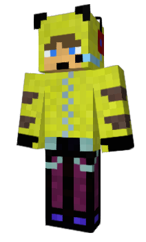 Minecraft skin AndyPikaPlays