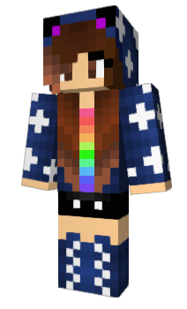 Minecraft скин по нику Magdalienka
