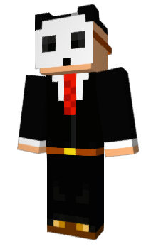 Minecraft скин по нику Panda_Mask