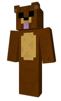 Minecraft skin pedobear987